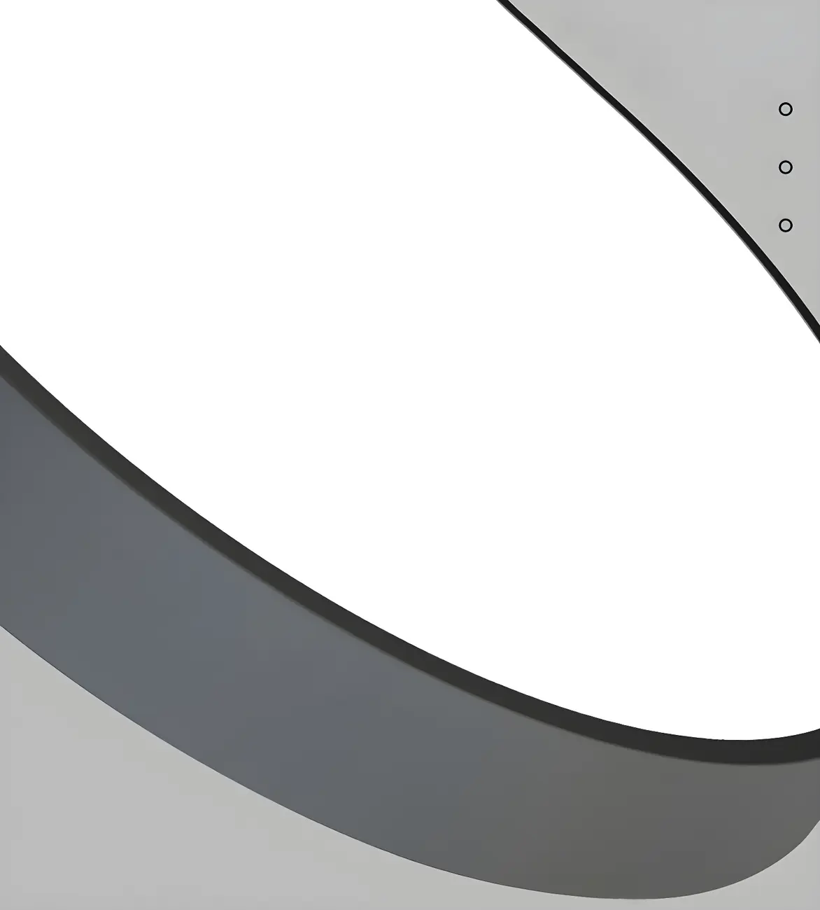 Modern Acrylic LED Flush Ceiling Light for Living Room Image - 19 | homeyfad