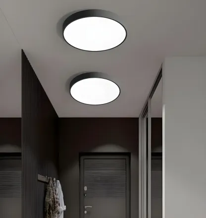 Modern Acrylic LED Flush Ceiling Light for Living Room Image - 22