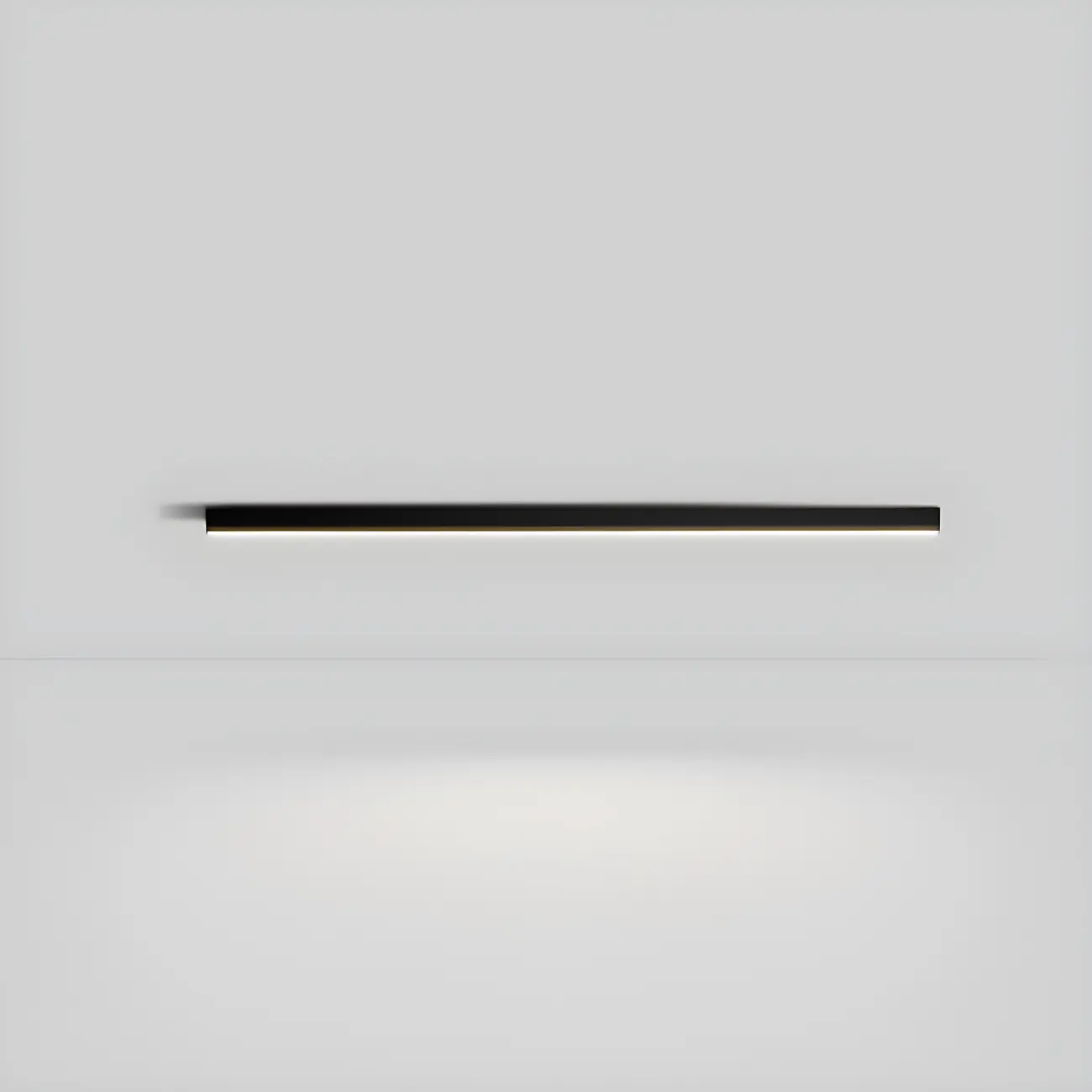 Modern Black Aluminum LED Rectangle Flush Mount Ceiling Light Image - 12 | homeyfad
