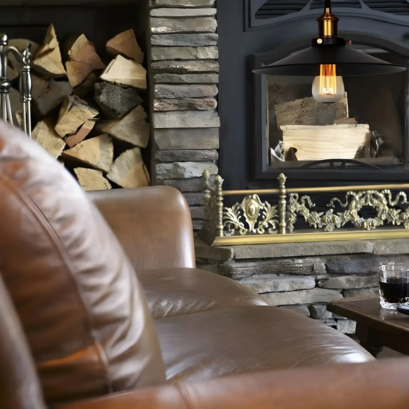 Industrial Black Metal Cone Hanging Pendant Light Fixture Image - 5