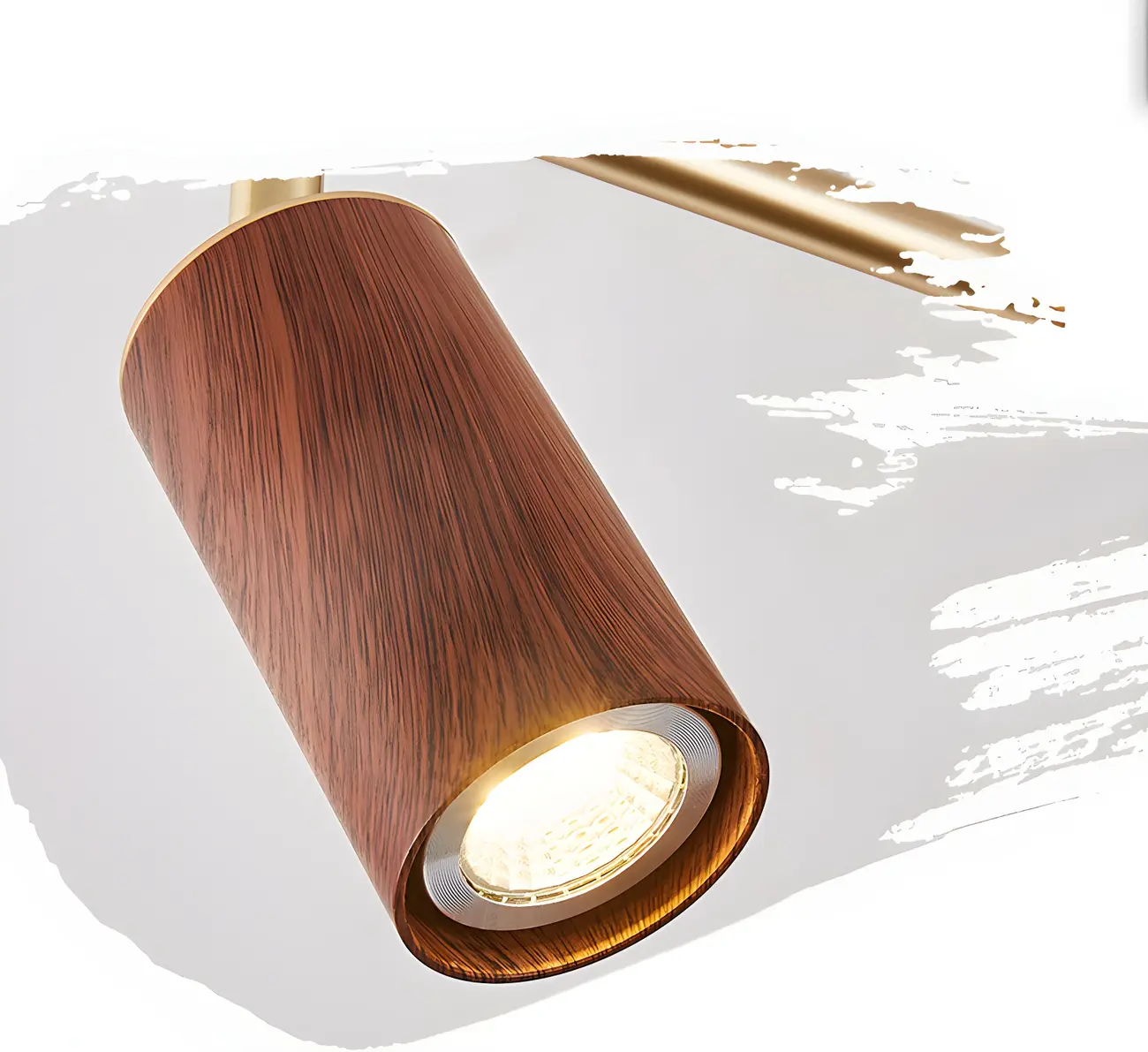 Modern 4-Light LED Fixed Track Light with Adjustable Head | homeyfad