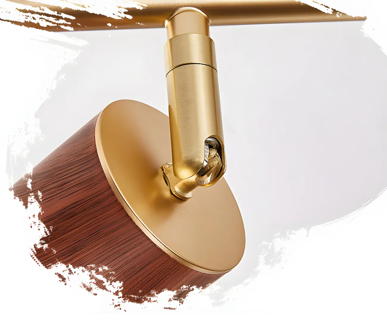 Modern 4-Light LED Fixed Track Light with Adjustable Head | homeyfad