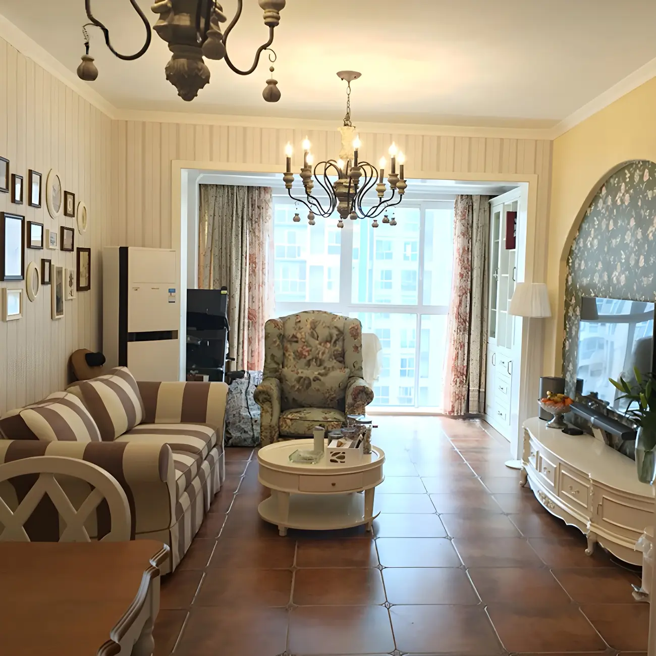 Black Classical Metal Crystal Chandelier Vintage Design | homeyfad