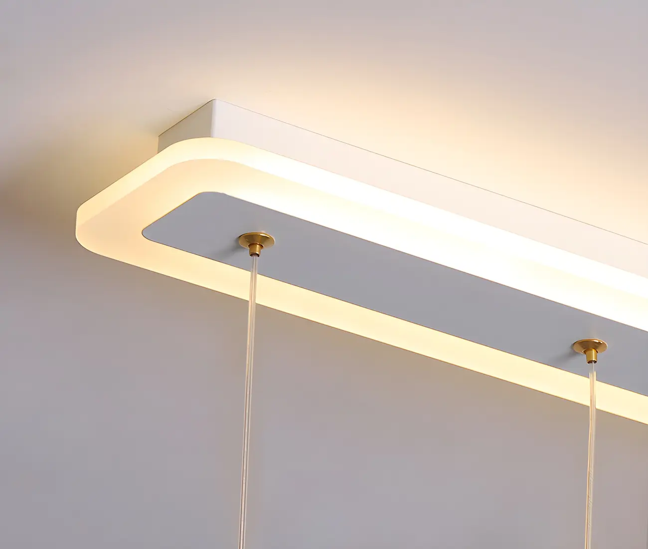 Modern White Metal LED Island Light Globe Pendant Image - 15 | homeyfad