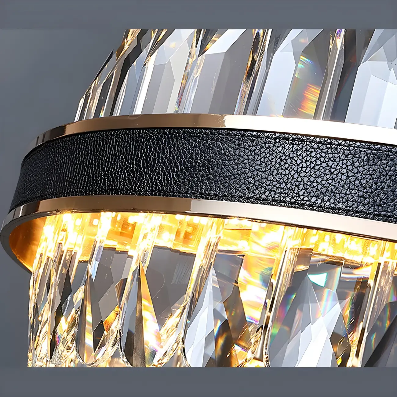 Luxury Modern 1/2-Tier Crystal Chandelier for Kitchen Image - 13