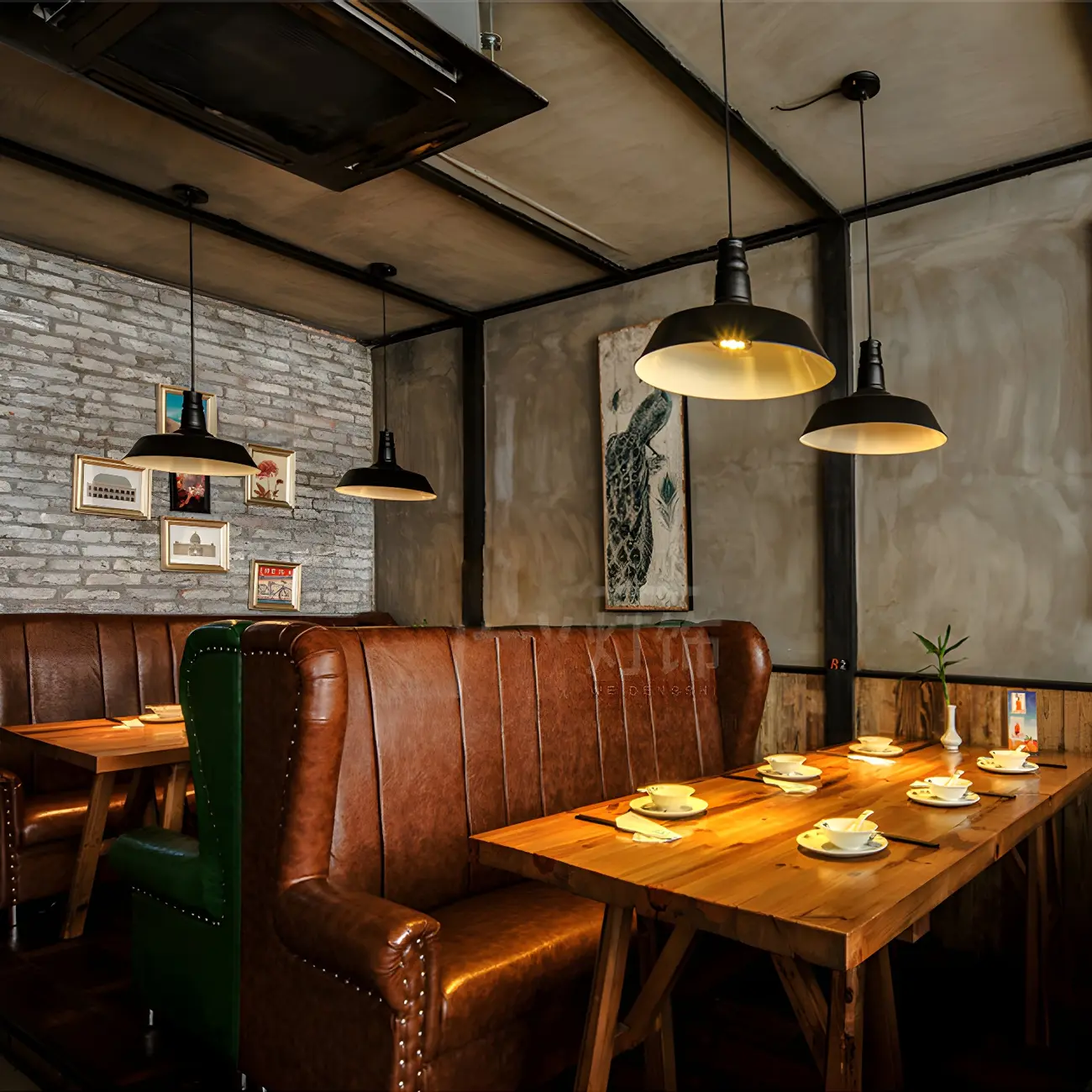 Stylish Industrial Metal Hanging Pendant Light for Kitchen | homeyfad