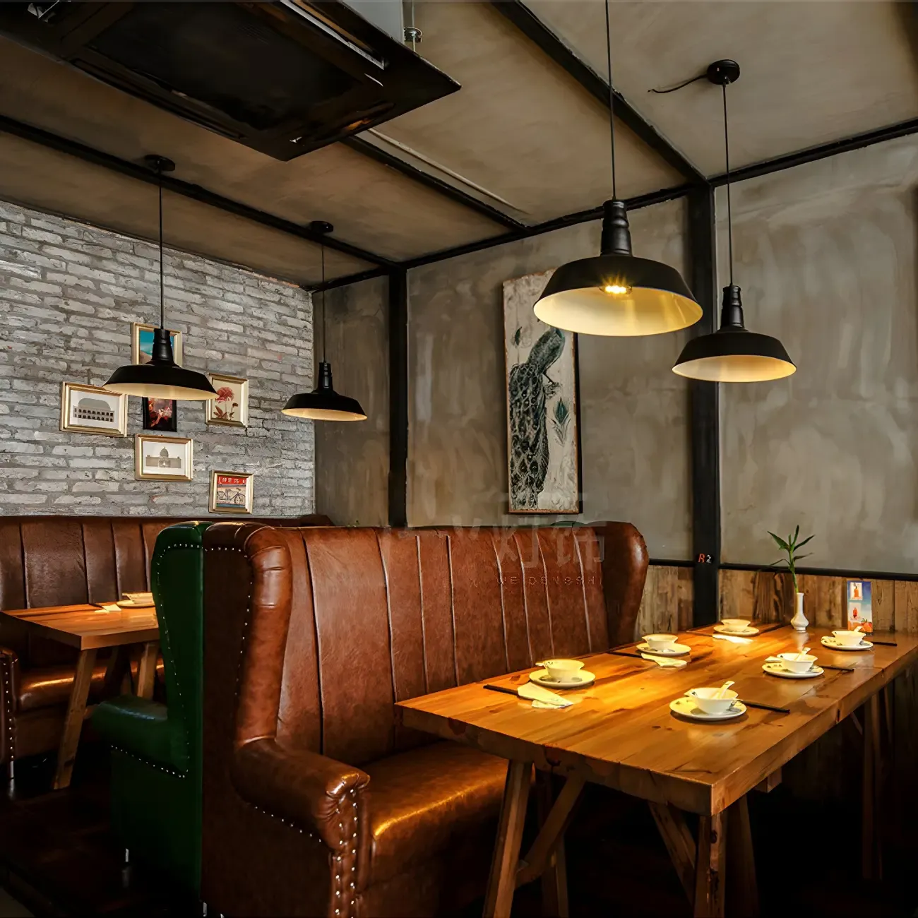 Stylish Industrial Metal Hanging Pendant Light for Kitchen