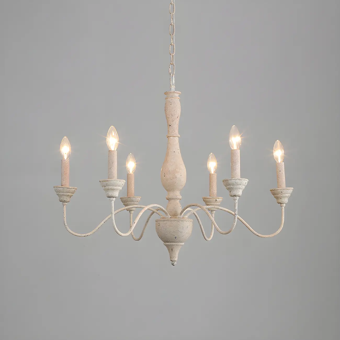 Rustic Wood Chandelier with Metal Accents for Living Room Image - 8 | homeyfad