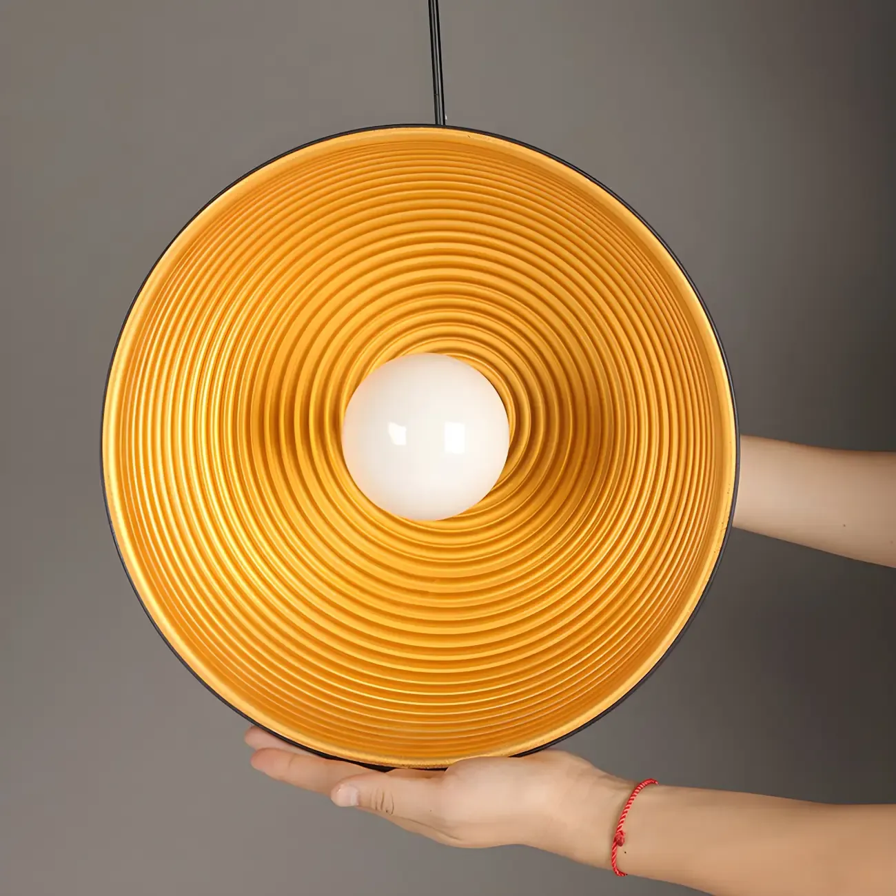 Industrial Black Bowl Shade Pendant Light for Kitchen Image - 5