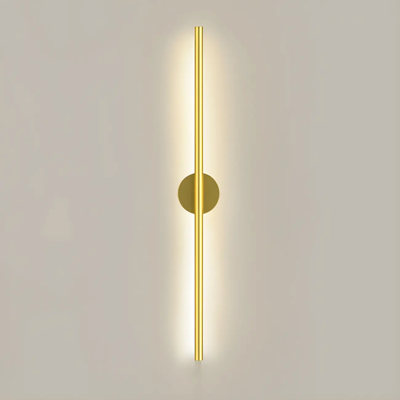 Modern 3 Dimming Wall Sconce LED Light Gold Linear for Living Image - 8 | homeyfad
