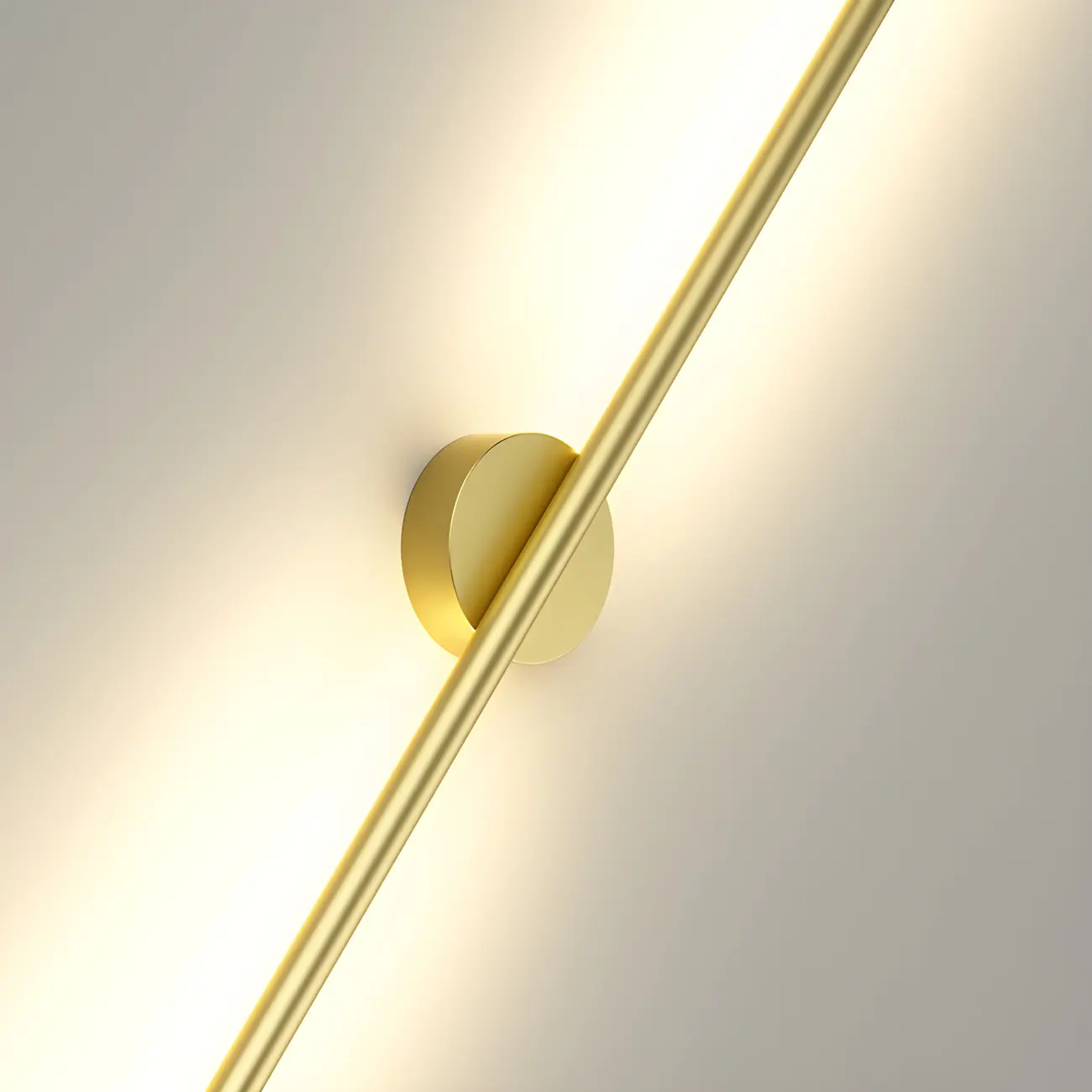 Modern 3 Dimming Wall Sconce LED Light Gold Linear for Living Image - 13 | homeyfad