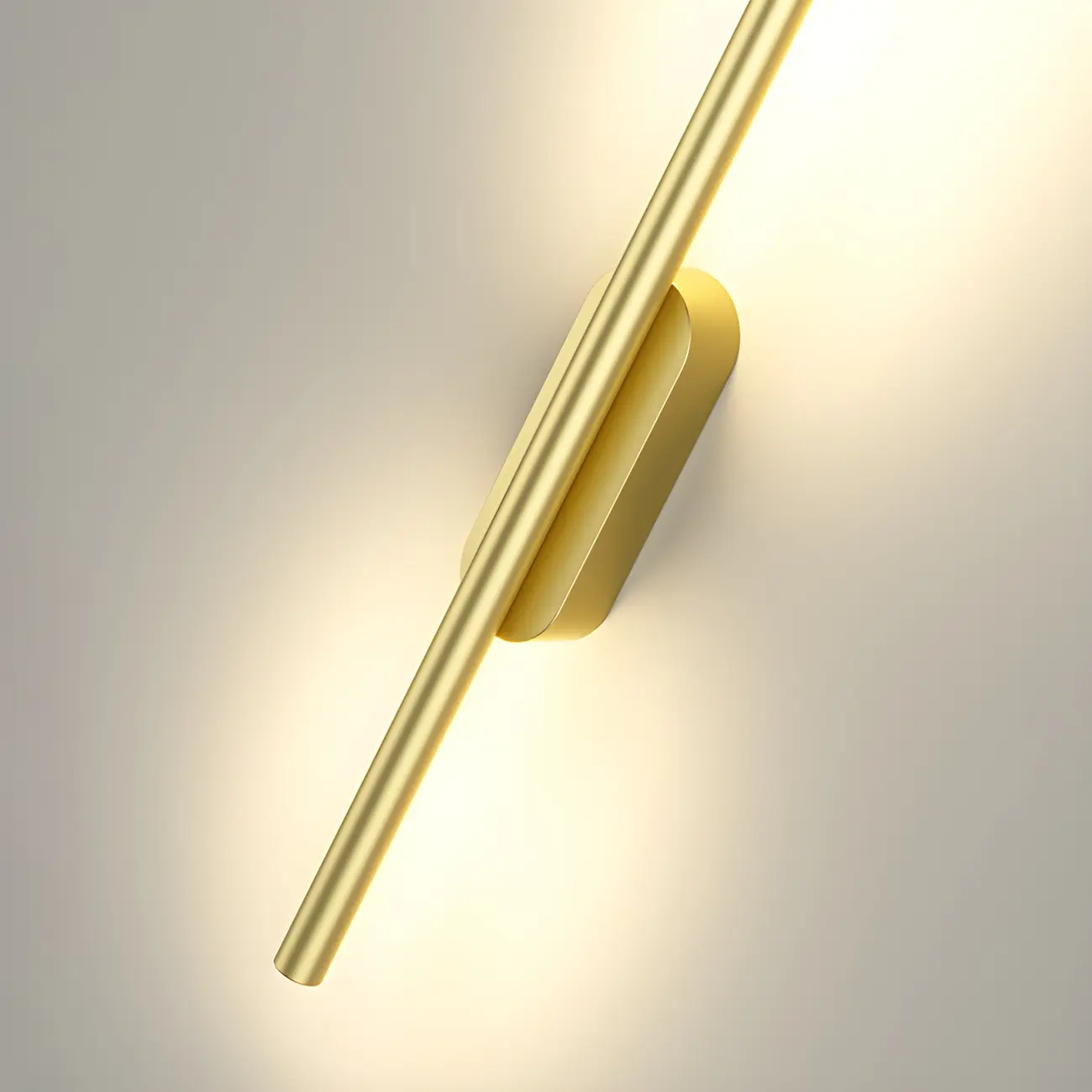 Modern 3 Dimming Wall Sconce LED Light Gold Linear for Living Image - 14 | homeyfad