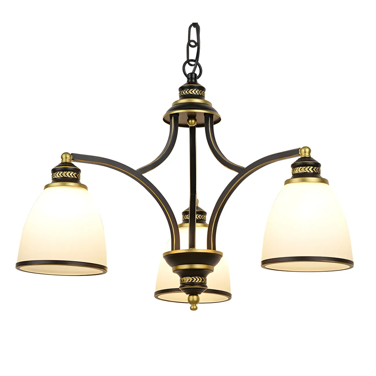 Sputnik Frosted Glass Chandelier Pendant Light Vintage Living Room Chandelier Lighting | homeyfad