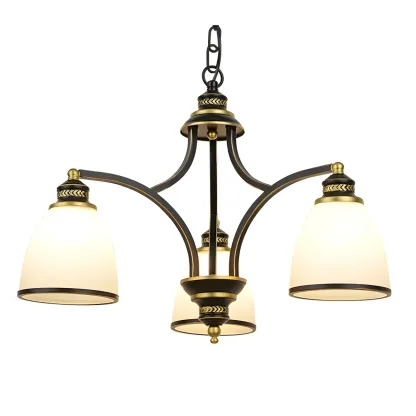 Sputnik Frosted Glass Chandelier Pendant Light Vintage Living Room Chandelier Lighting