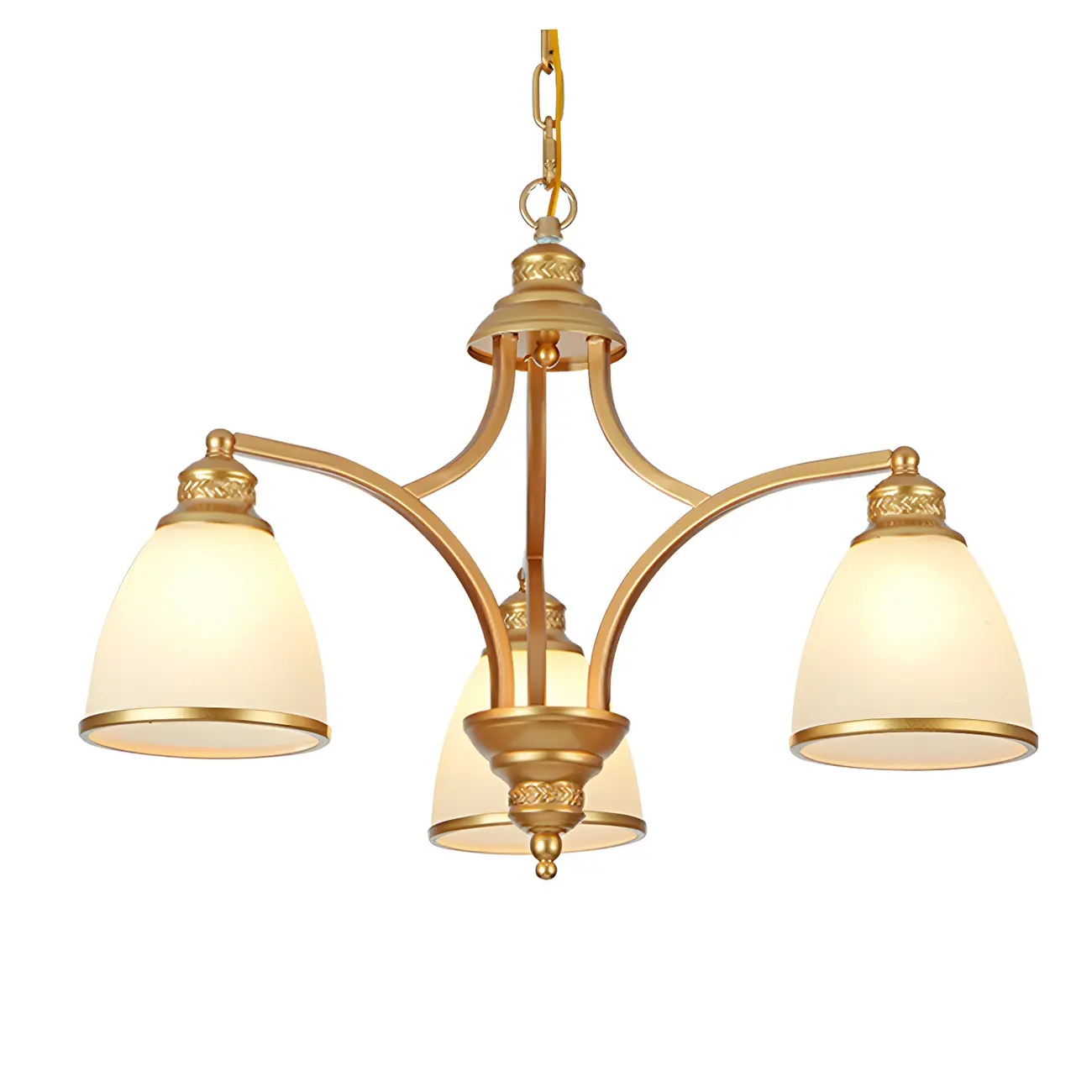 Sputnik Frosted Glass Chandelier Pendant Light Vintage Living Room Chandelier Lighting | homeyfad