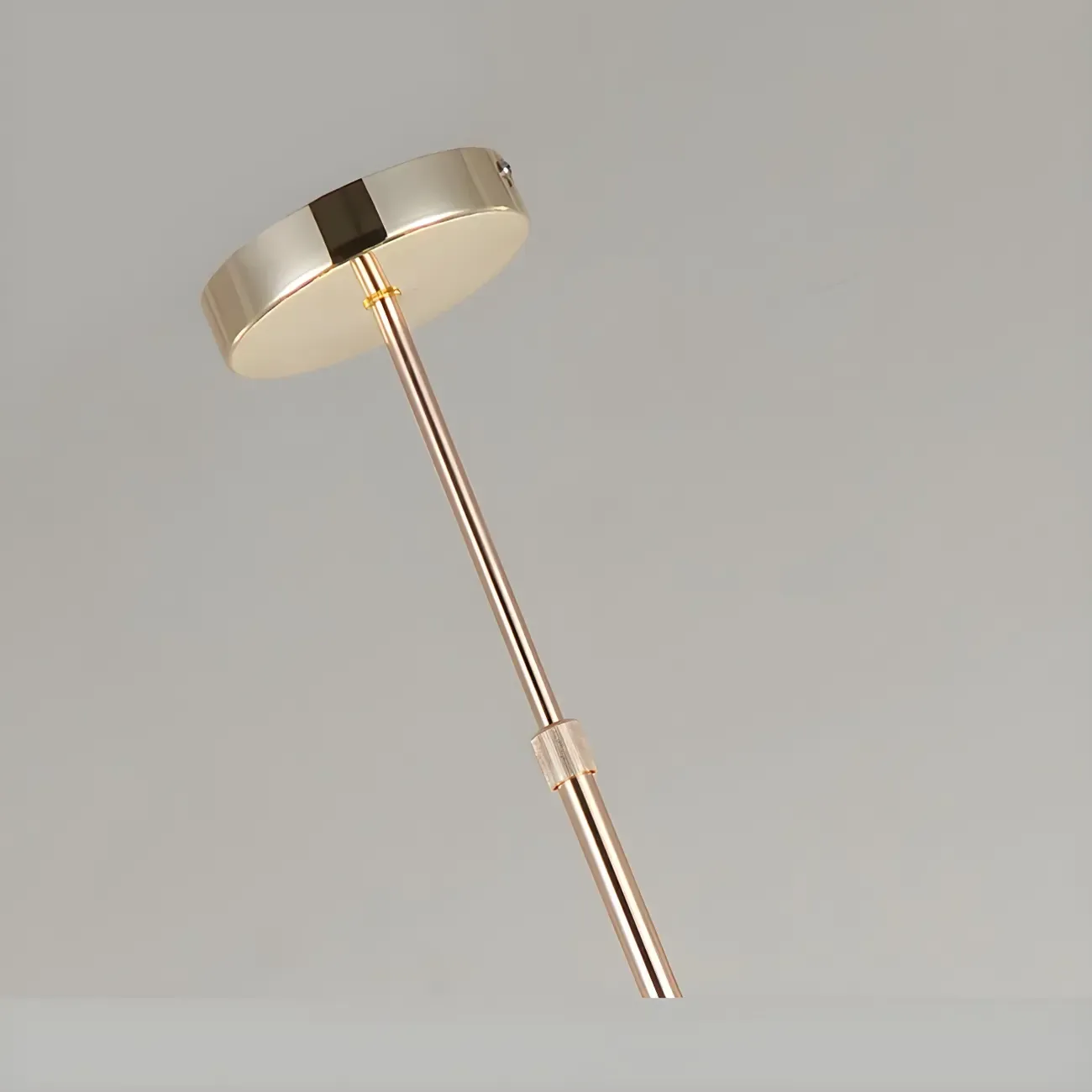 Wrought Iron Firefly Pendant Light in Modern Creative Style Sputnik Adjustable Chandelier with Agate Shade Image - 15