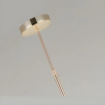 Wrought Iron Firefly Pendant Light in Modern Creative Style Sputnik Adjustable Chandelier with Agate Shade Image - 15