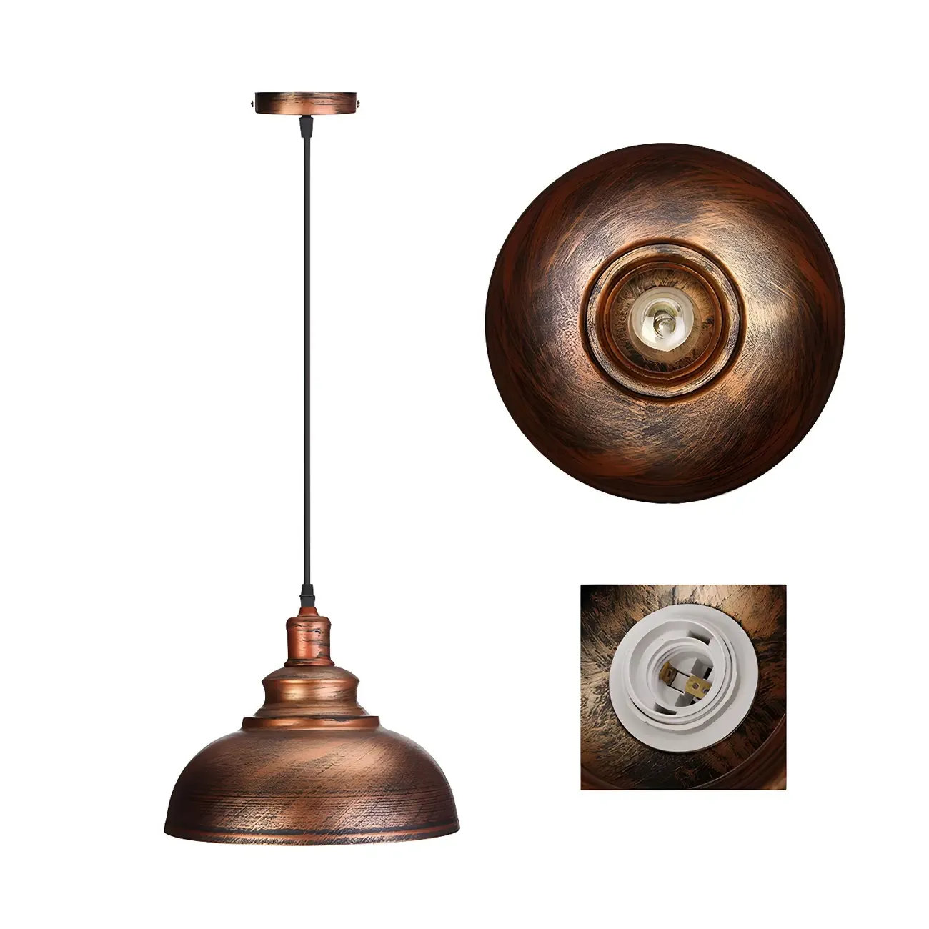 Industrial Pendant Light for Dining and Kitchen Image - 8