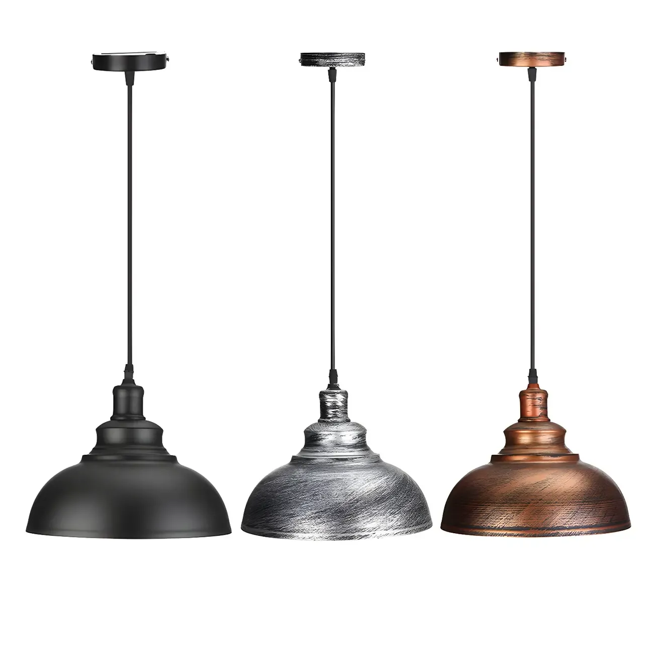 Industrial Pendant Light for Dining and Kitchen Image - 9