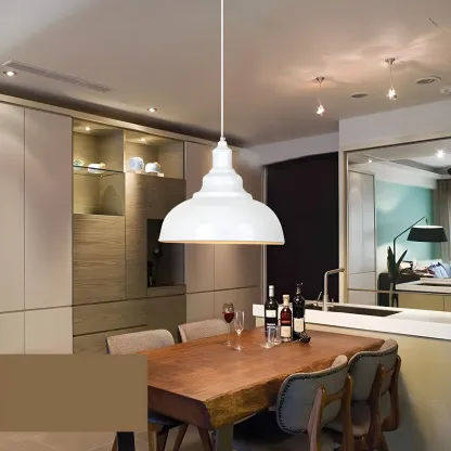 Industrial Pendant Light for Dining and Kitchen Image - 2