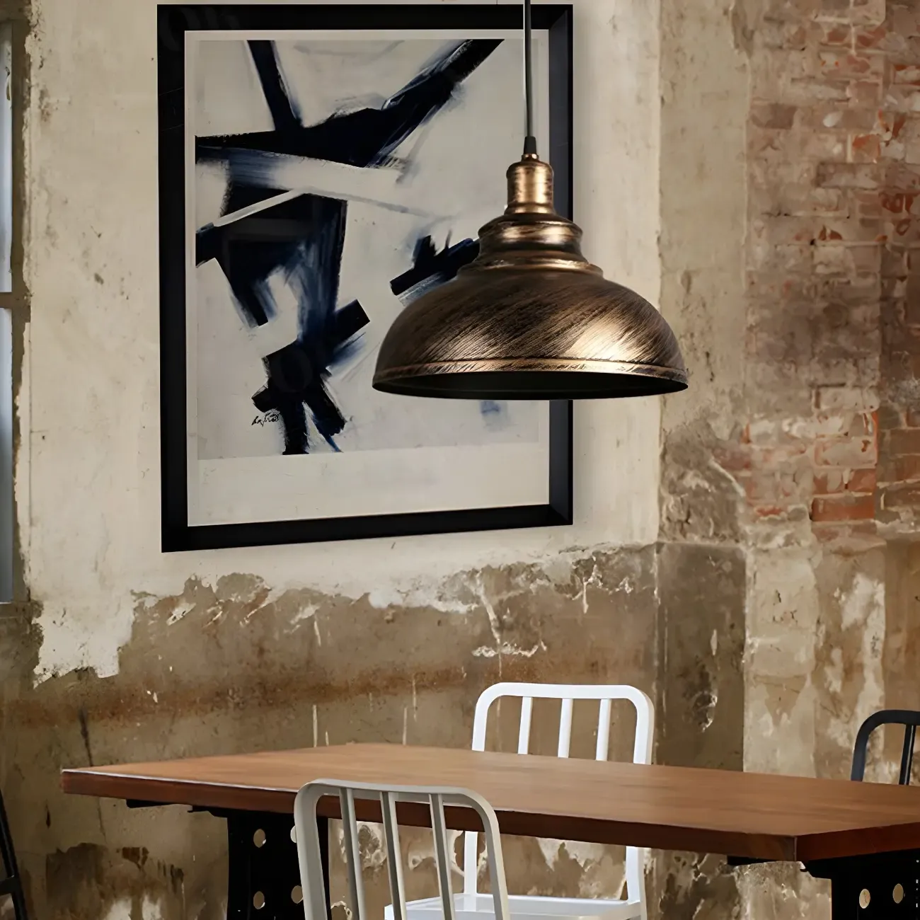 Industrial Pendant Light for Dining and Kitchen Image - 17