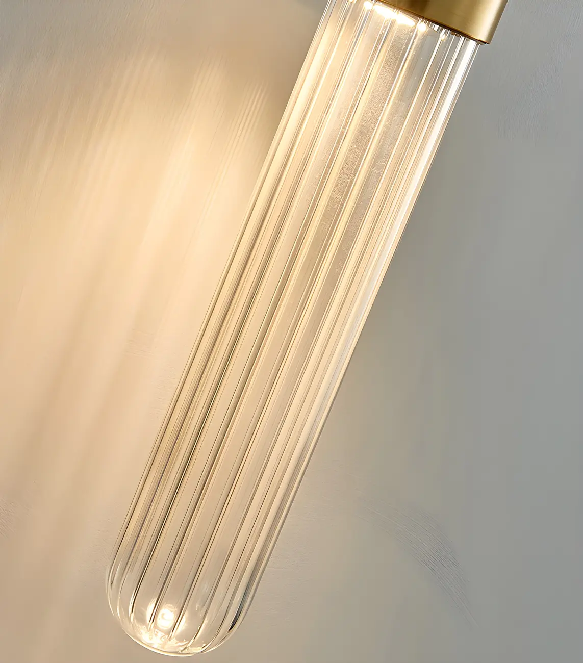 Cylinder Modern Brass 2-Light Vanity Light for Bathroom | homeyfad