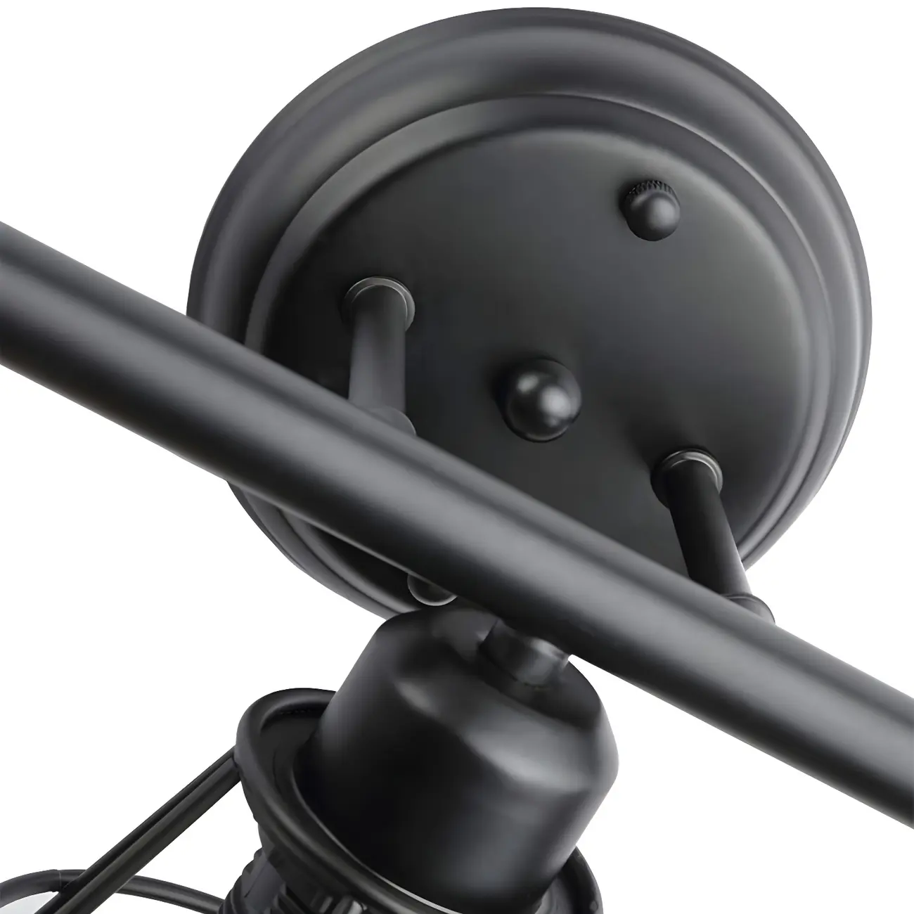 3-Light Industrial Metal Cage LED Vanity Light | homeyfad