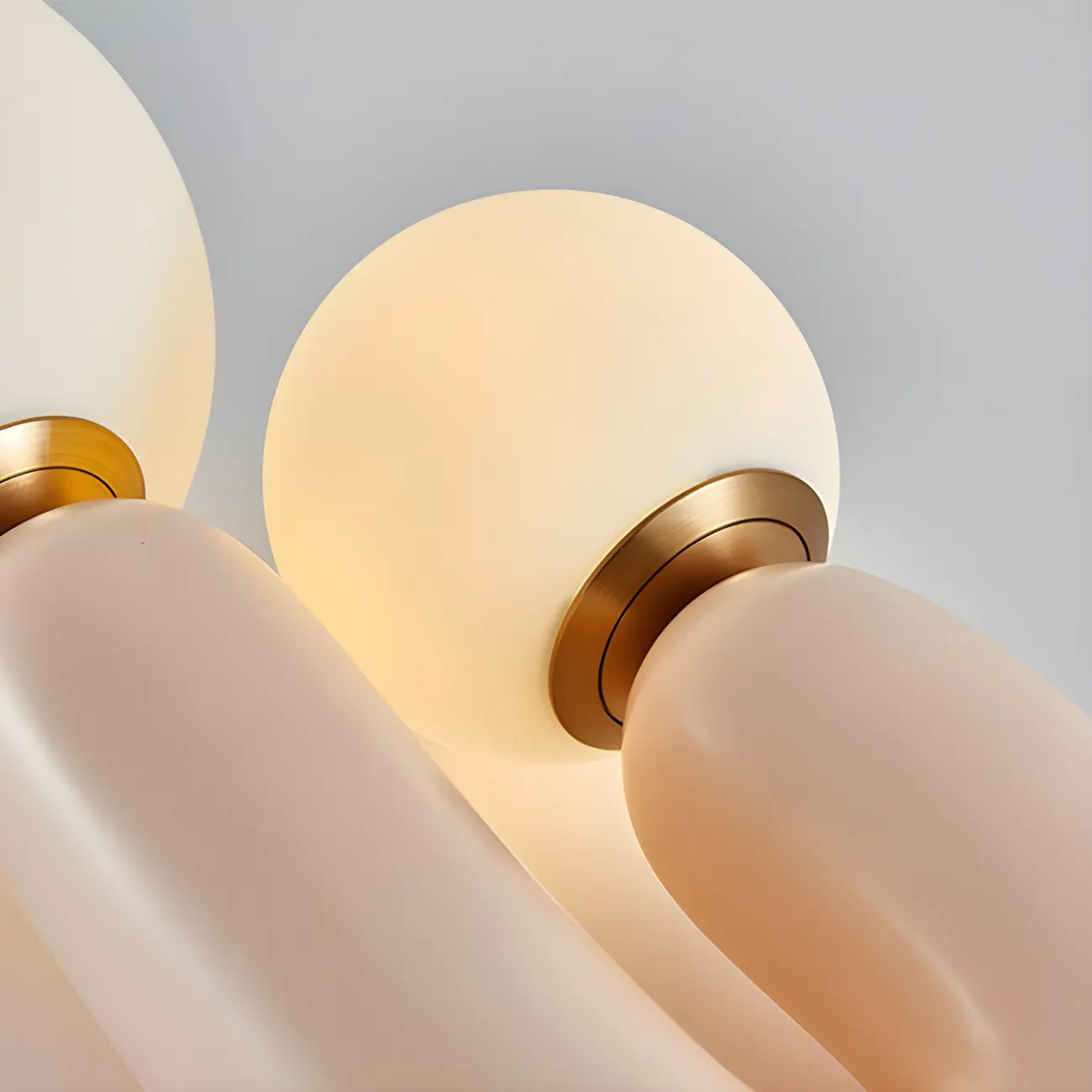 Pink Resin Cactus Globe Glass Table Lamp Image - 11 | homeyfad