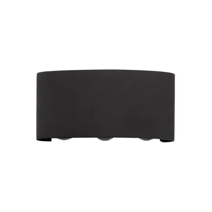 Modern Black Aluminium LED Wall Light for Outdoor Use Image - 9