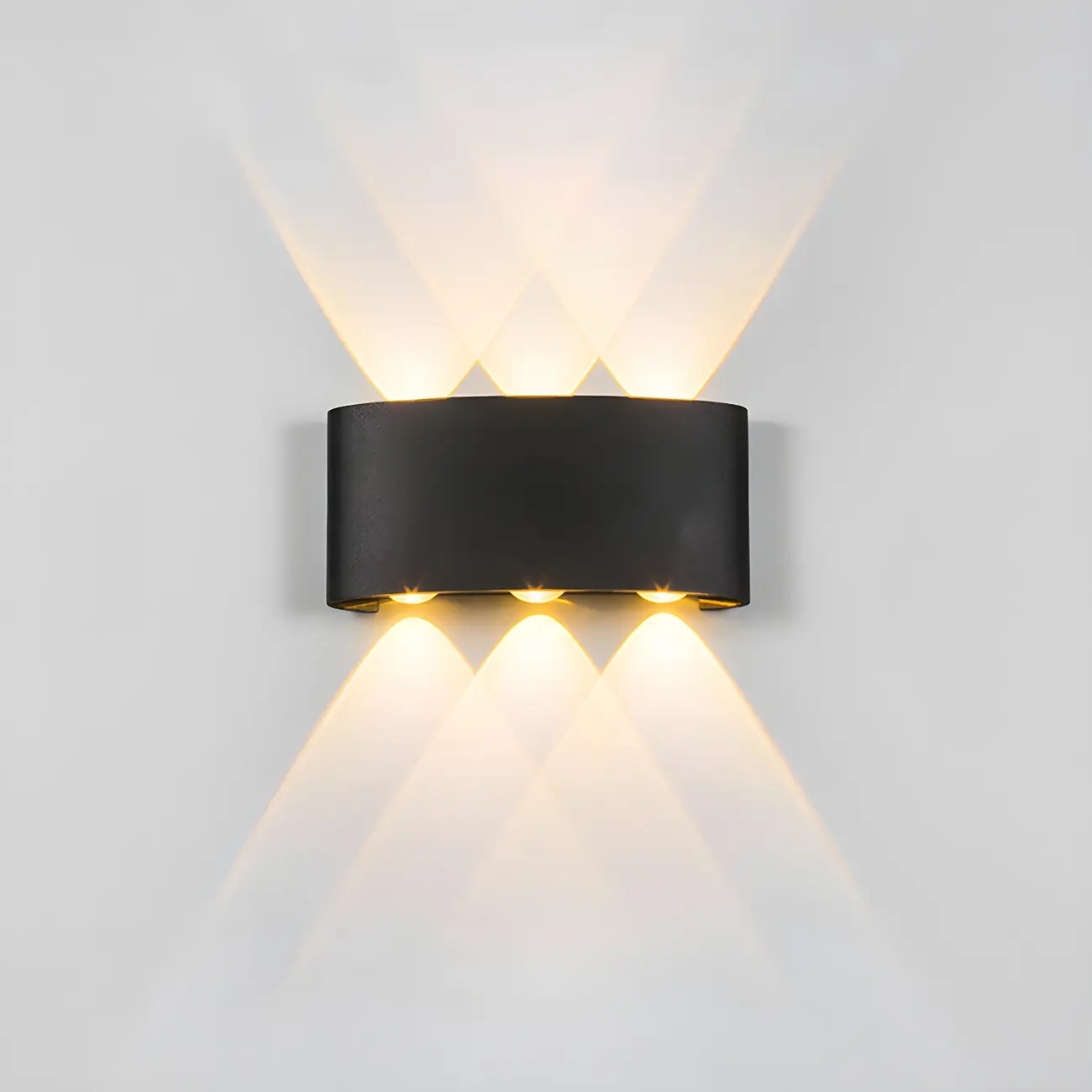 Modern Black Aluminium LED Wall Light for Outdoor Use Image - 11 | homeyfad