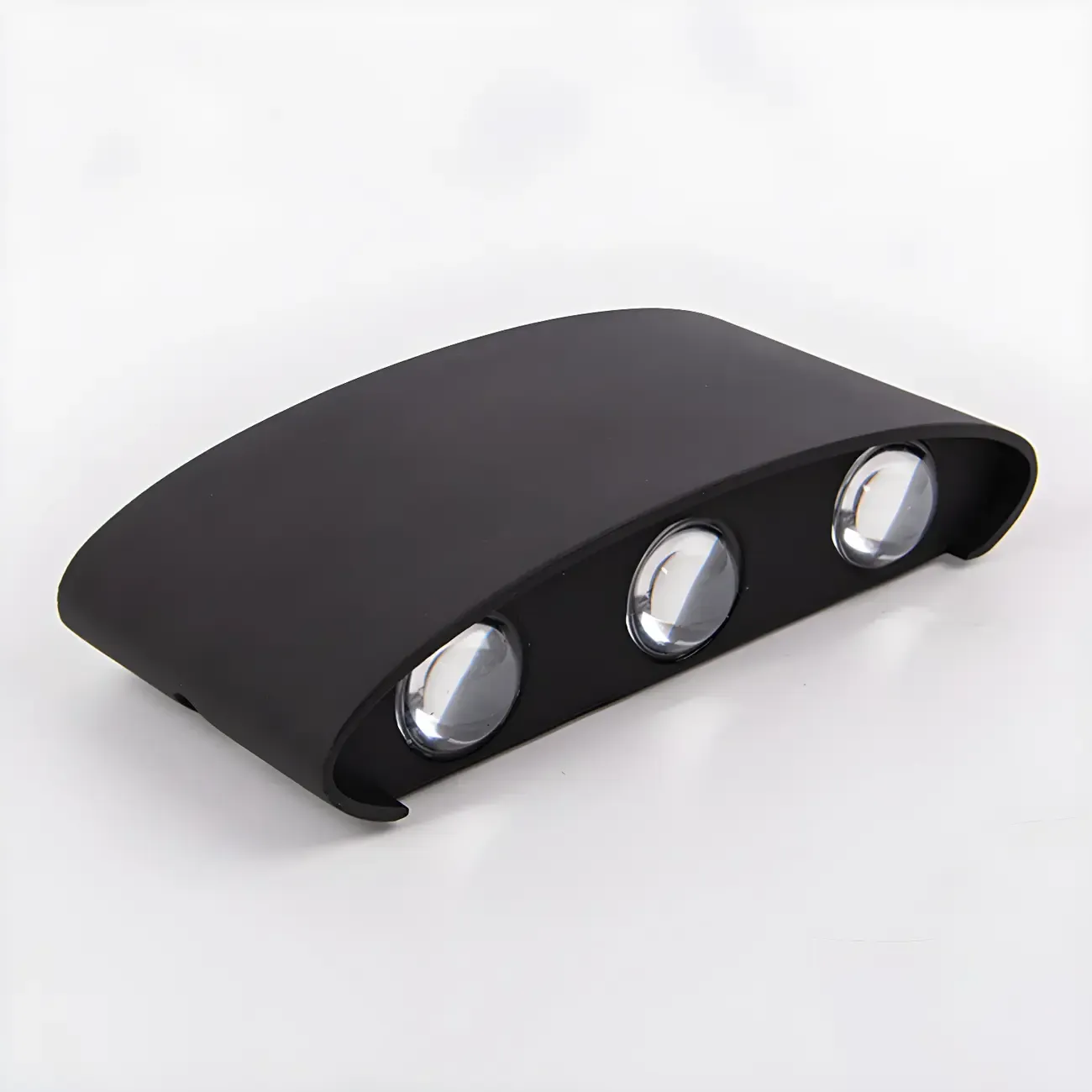 Modern Black Aluminium LED Wall Light for Outdoor Use Image - 12