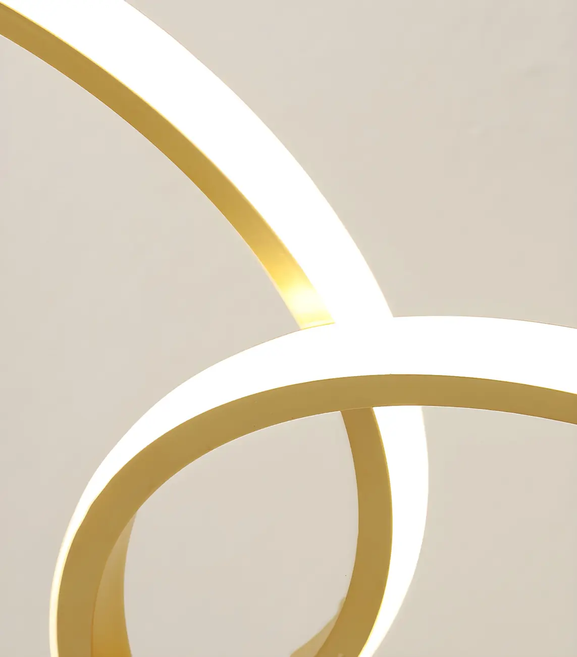 Modern Gold LED Linear Island Pendant Kitchen Light  Image - 18 | homeyfad