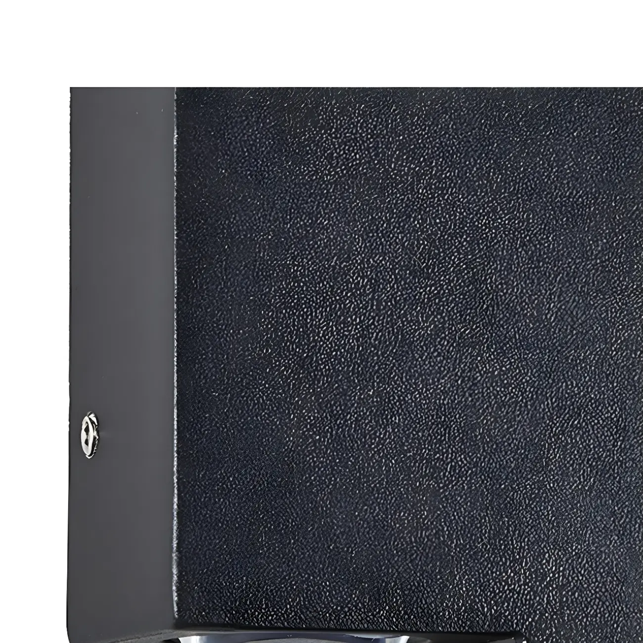 Modern Geometric Metal Black LED Outdoor Wall Light Image - 12 | homeyfad