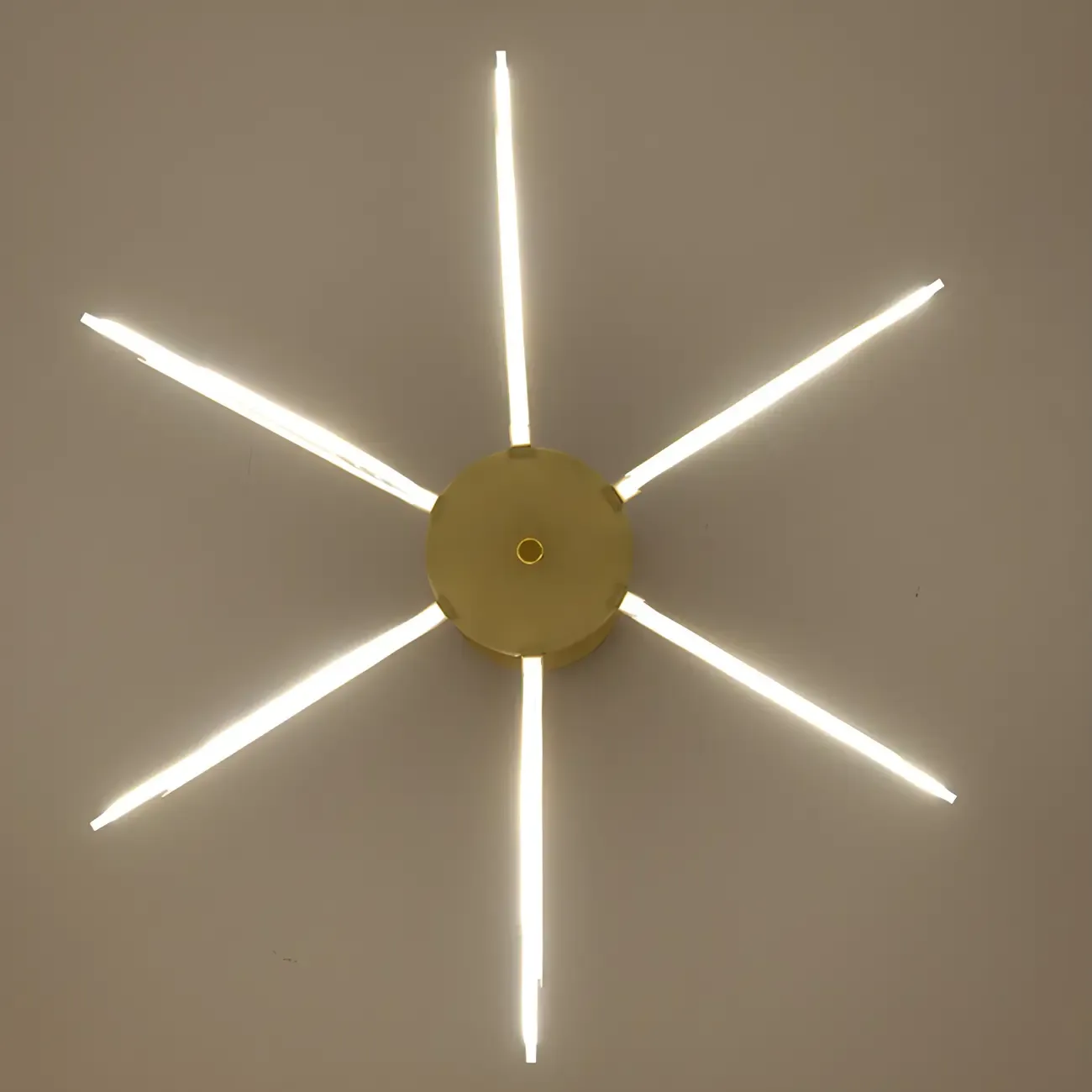 Gold Butterfly Modern 6-Light Pendant Light with Remote Image - 11