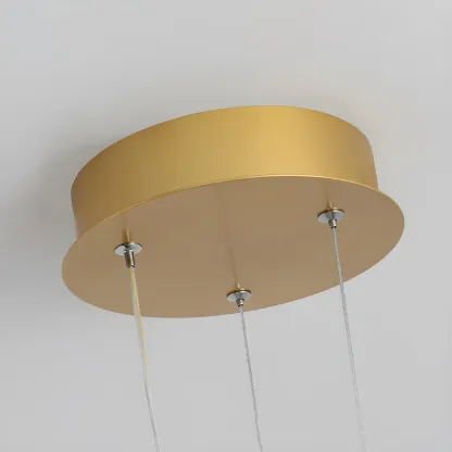 Gold Butterfly Modern 6-Light Pendant Light with Remote Image - 12