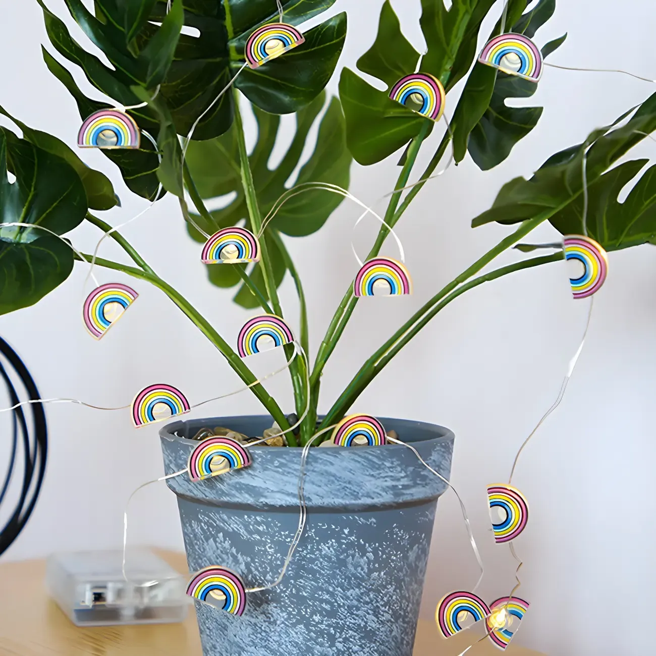 Festive Battery Christmas Theme LED String Light Image - 5