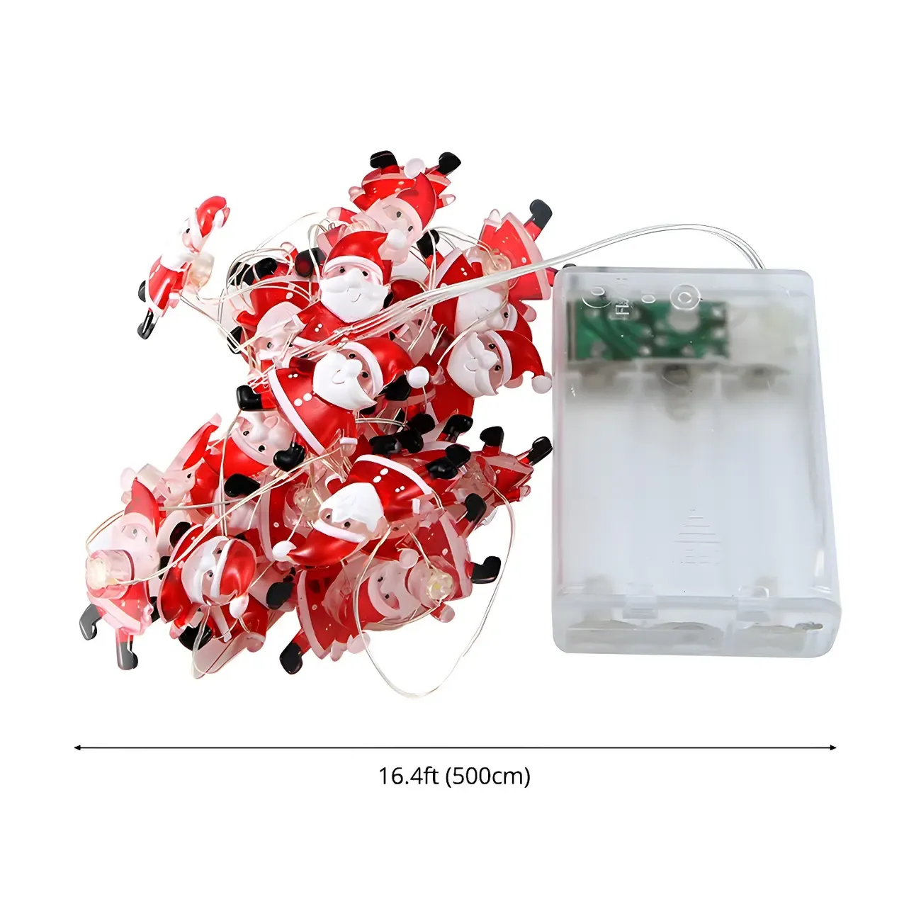 Festive Battery Christmas Theme LED String Light Image - 17