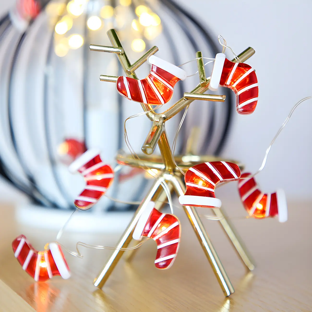 Festive Battery Christmas Theme LED String Light Image - 13 | homeyfad