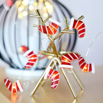 Festive Battery Christmas Theme LED String Light Image - 13