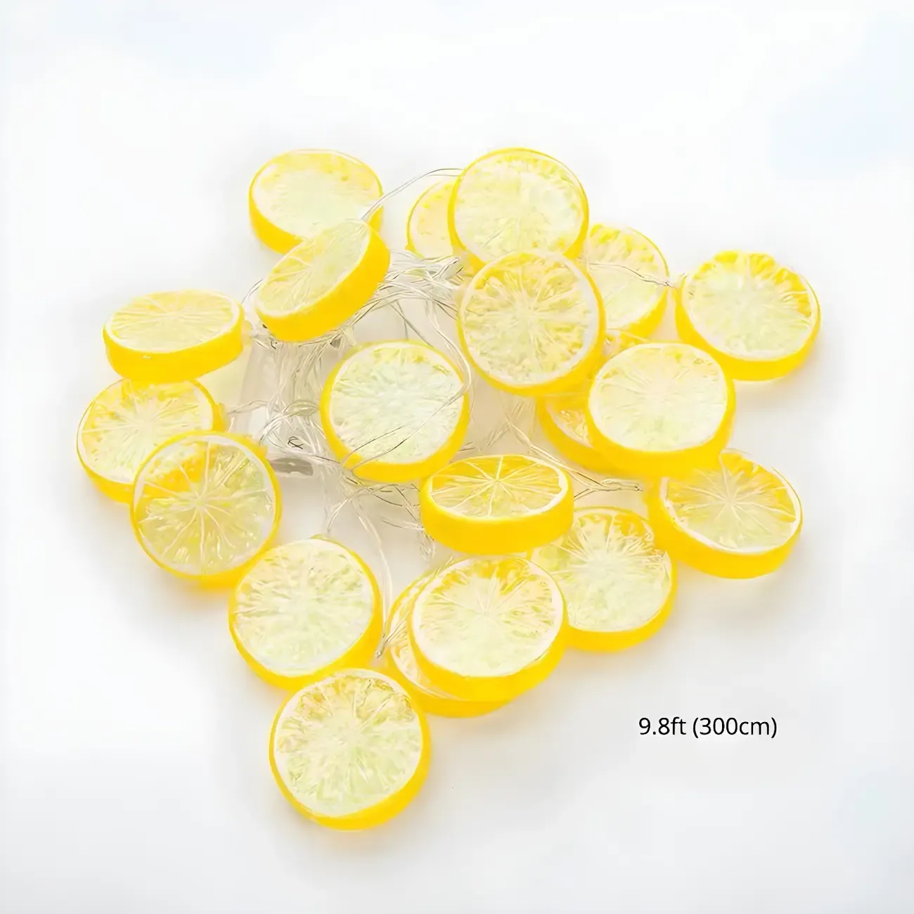 Lemon Slice Design USB LED Vibrant String Light Image - 9