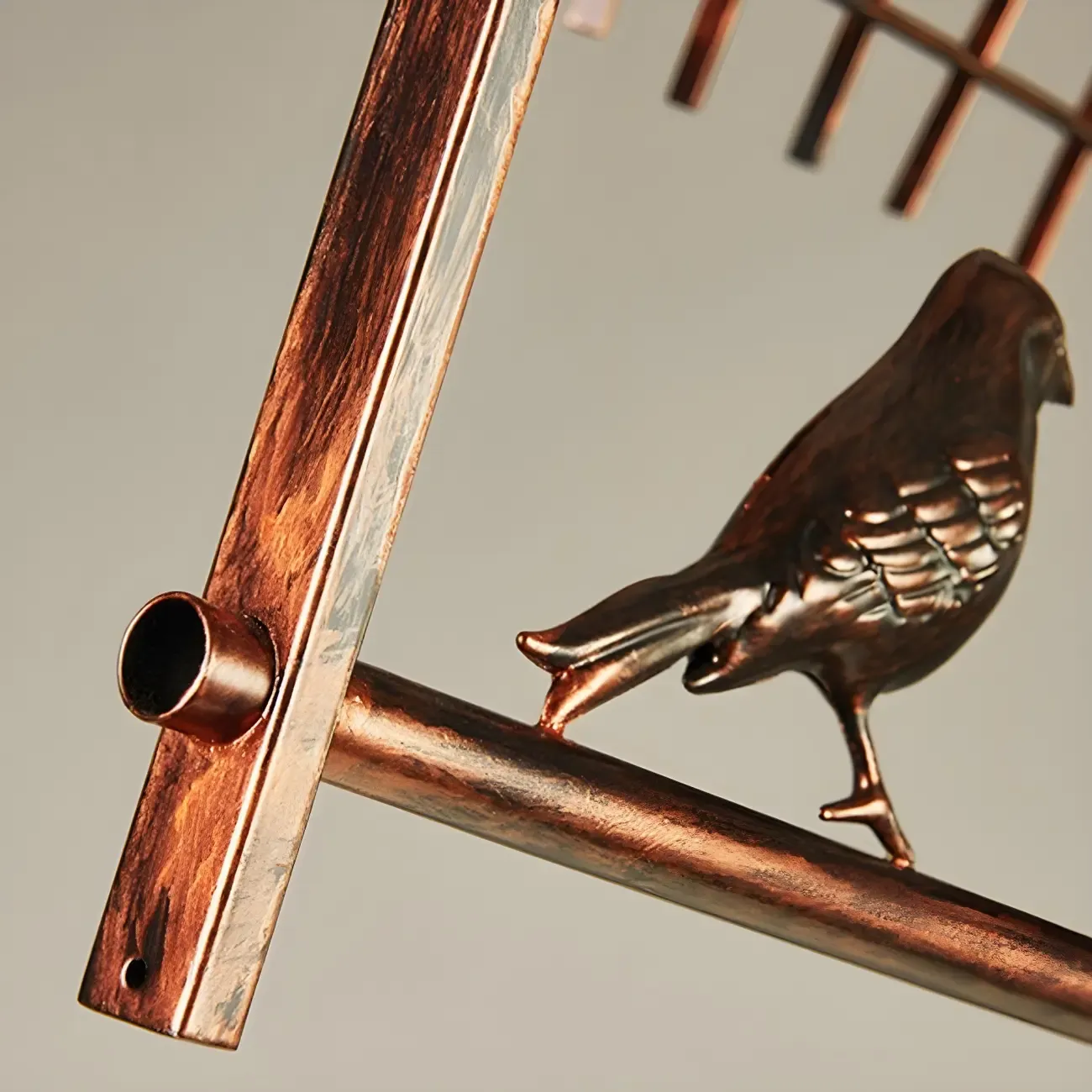 Sleek Black Metal Birdcage Island Pendant Light Image - 4