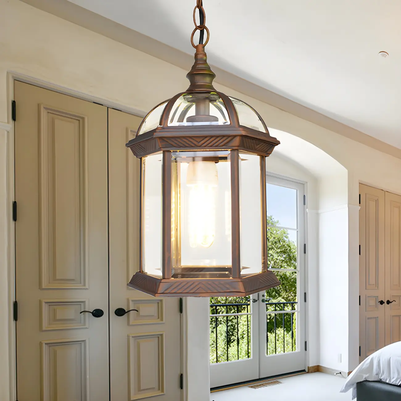 Vintage Lantern Hanging Pendant Lights Image - 1 | homeyfad