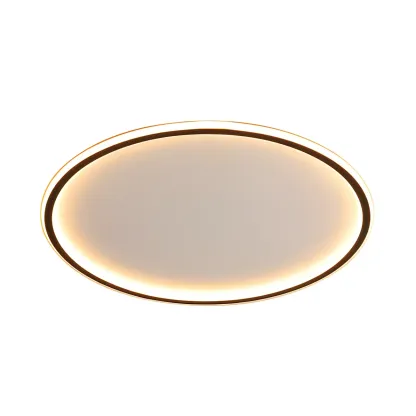 16 Inch Round Acrylic LED Flush Ceiling Light Dimmable Image - 5