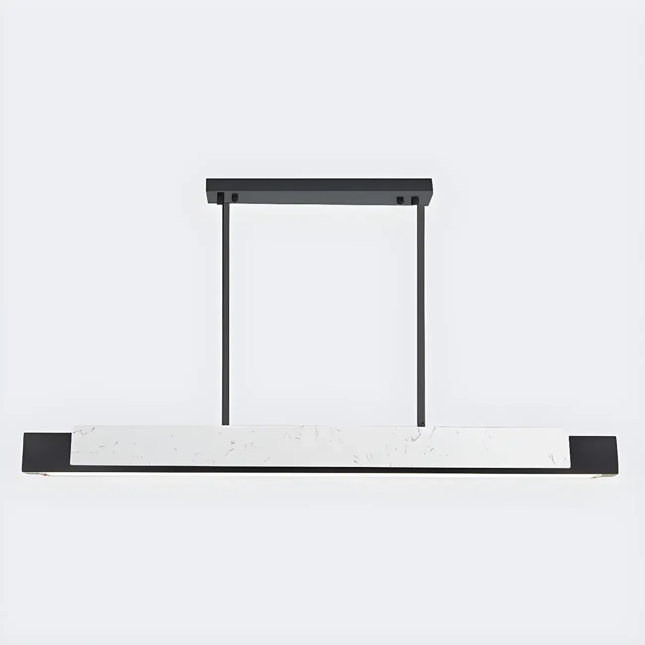 Modern Stone Linear LED Pendant Light for Kitchen Image - 15