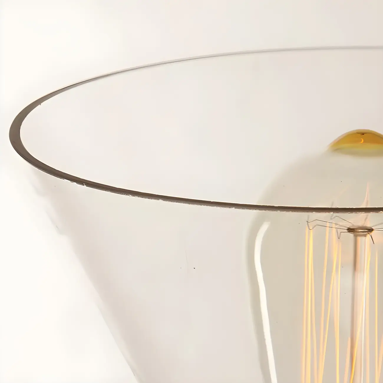 Industrial Geometric Stylish Clear Glass Kitchen Pendant Light | homeyfad