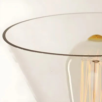 Industrial Geometric Stylish Clear Glass Kitchen Pendant Light