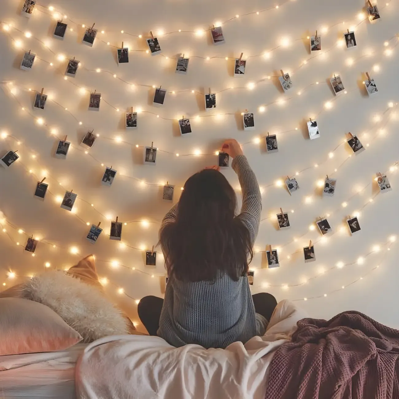 Creative Clip Photo Display LED String Light Image - 2
