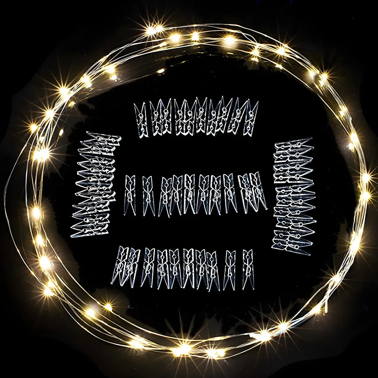 Creative Clip Photo Display LED String Light Image - 4