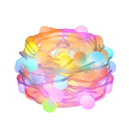 Colorful Remote Dimmable Multicolor String Light Image - 1