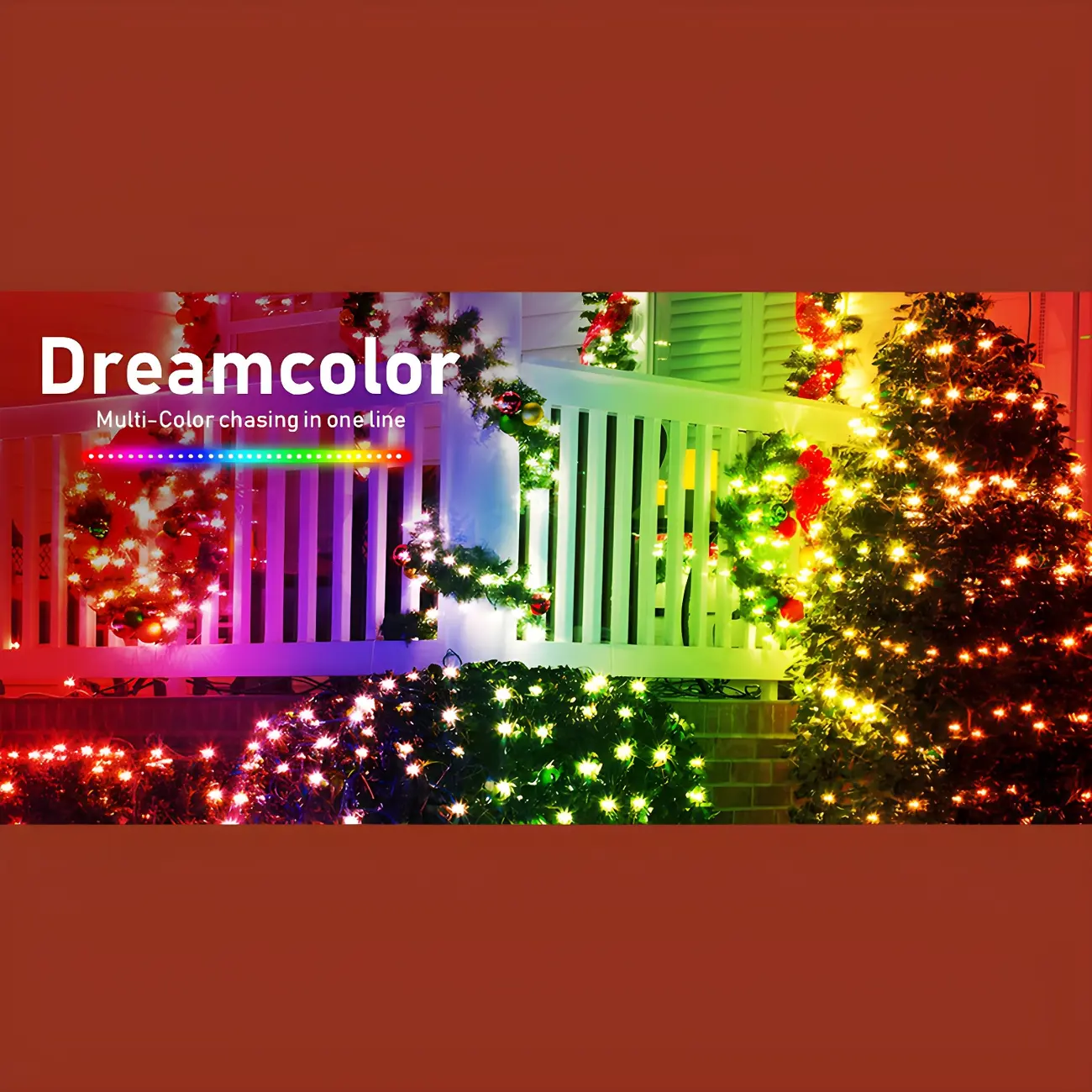 Colorful Remote Dimmable Multicolor String Light Image - 5 | homeyfad